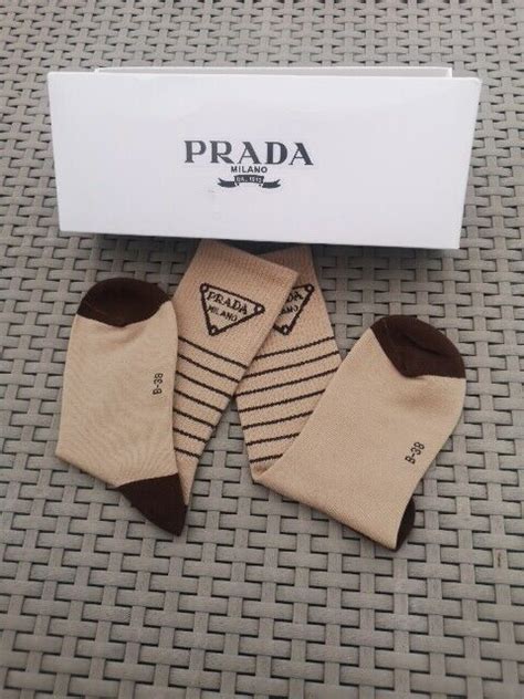 calzini prada trasparenti|Calza In Cotone Grigio .